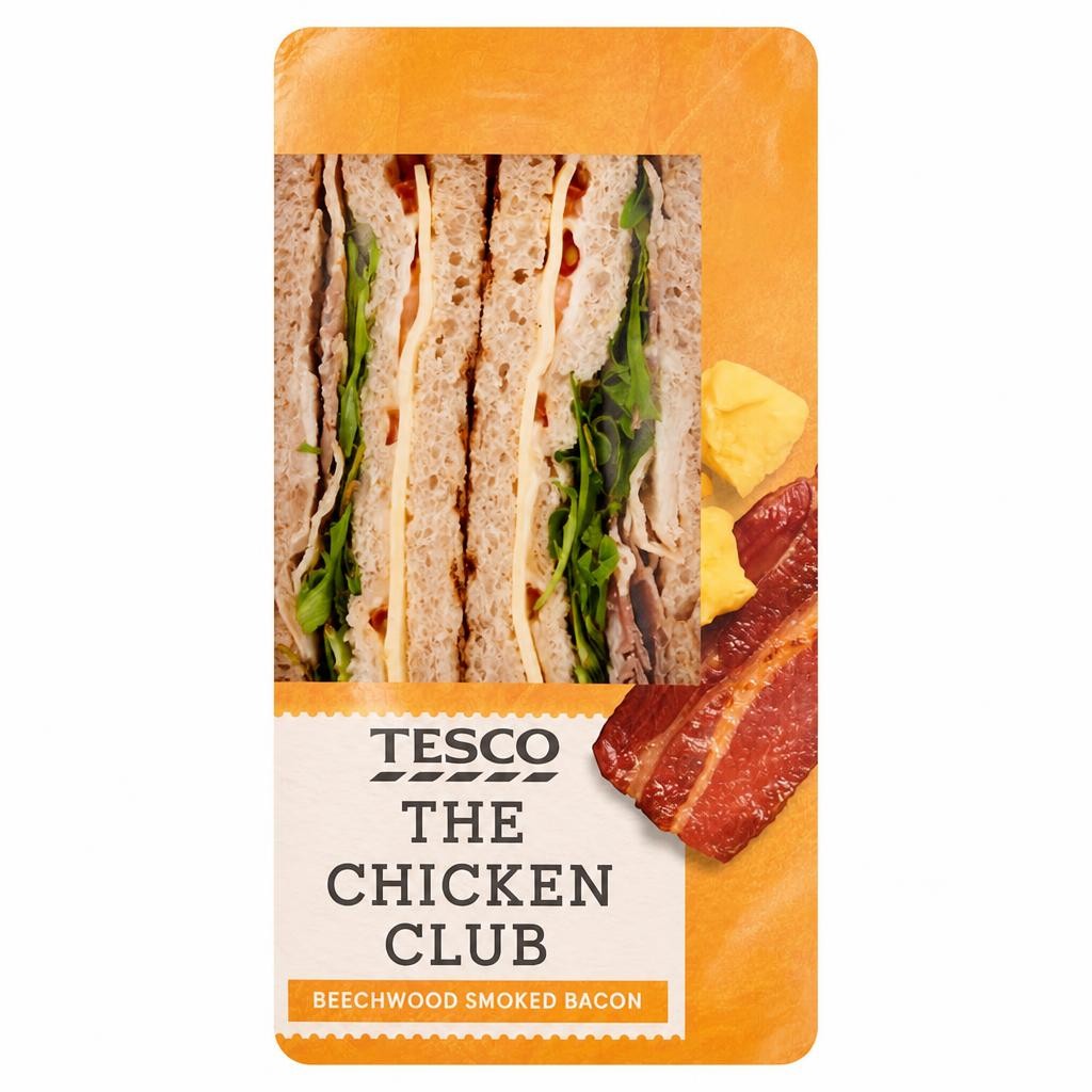 Tesco The Chicken Club Sandwich