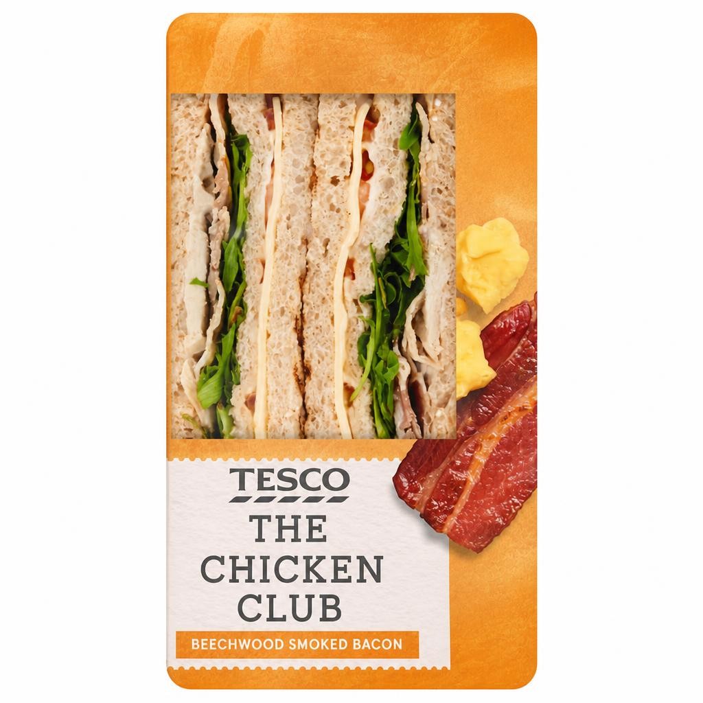 Tesco The Chicken Club Sandwich