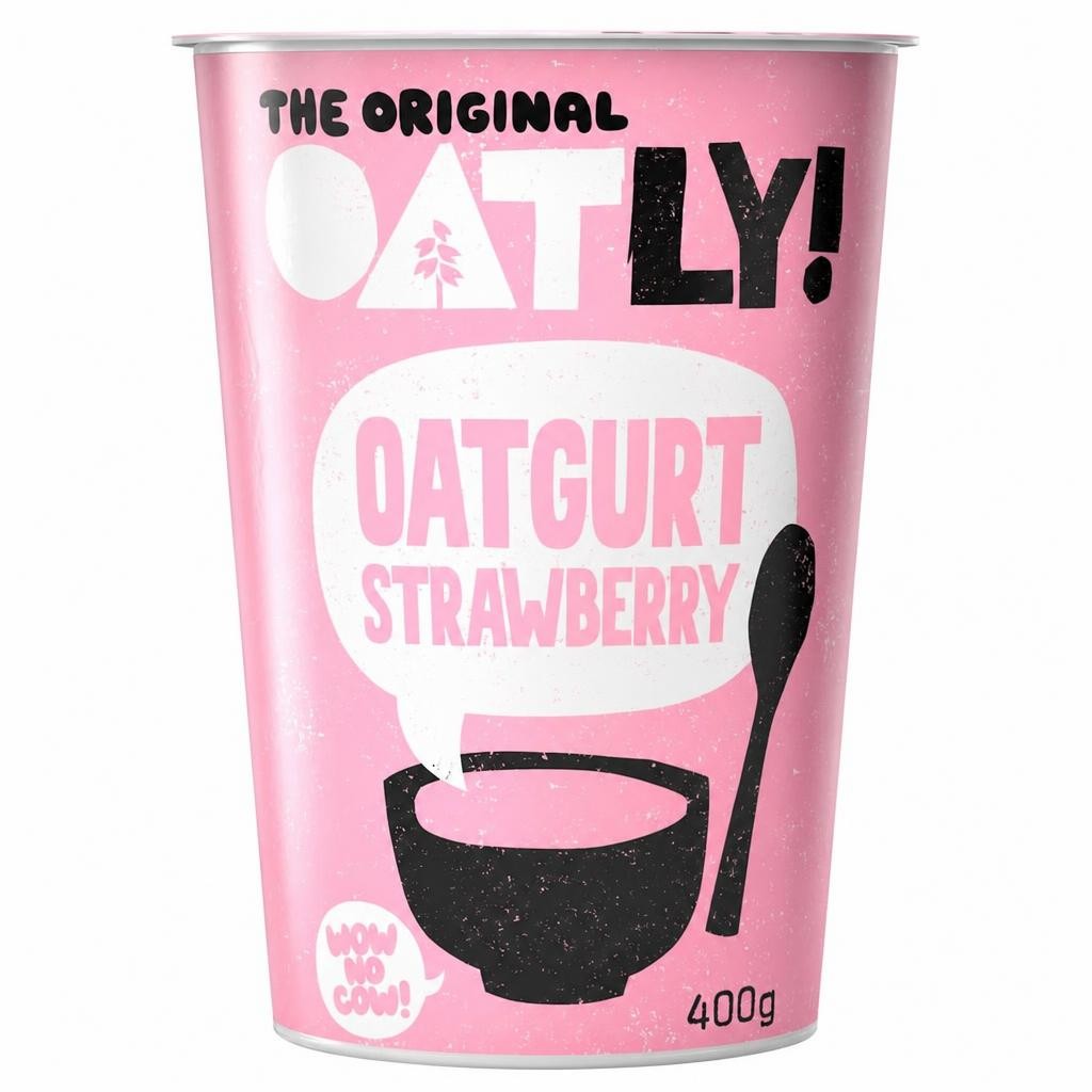 Oatly Oatgurt - Strawberry 400g