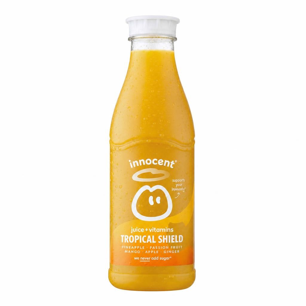 Innocent Plus Tropical Shield, Pineapple & Passion Fruit Juice with Vitamins 750ml