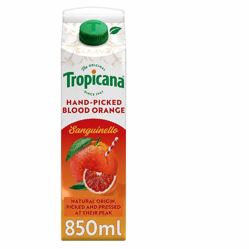 Tropicana Sanguinello Blood Orange Fruit Juice 850ml