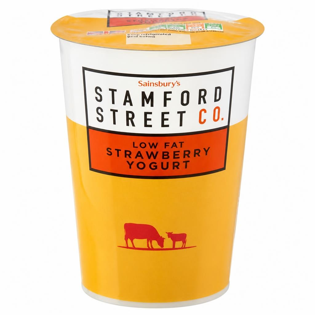 Stamford Street Co. Low Fat Strawberry Yogurt 450g