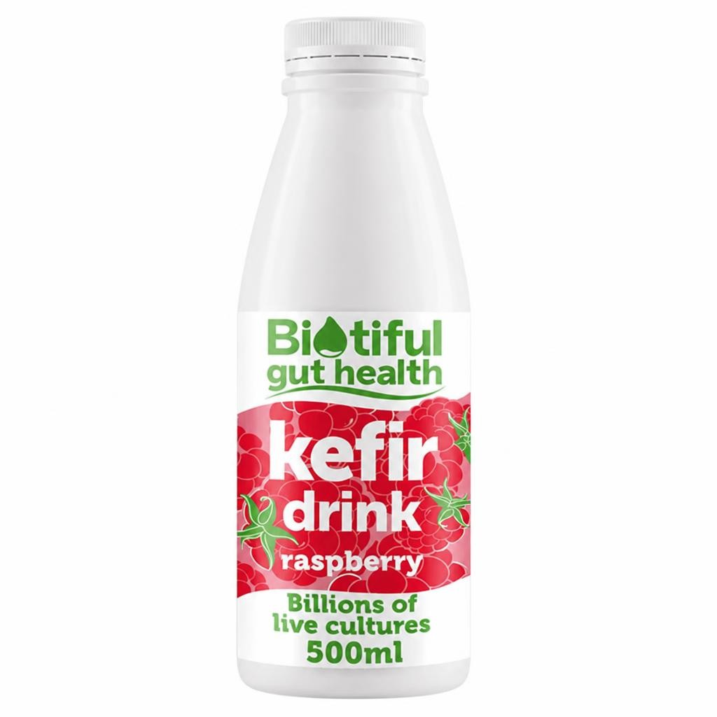 Biotiful Gut Health Raspberry Kefir Milk Drink 500ml