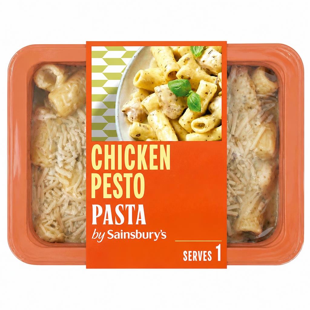 Sainsbury's Italian Style Chicken Pesto Pasta 400g