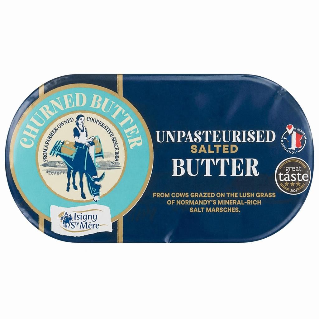 Isigny Sainte-Mere Unpasteurised Salted Butter 250g