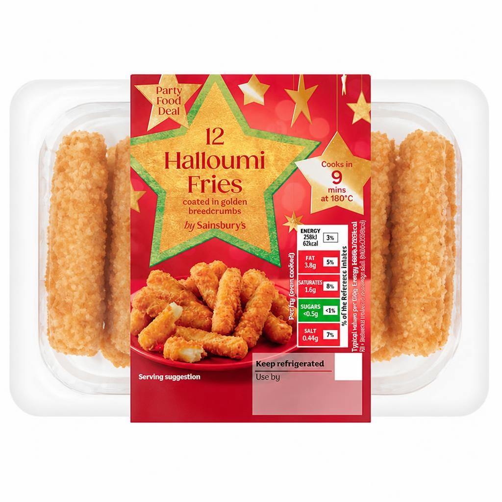 Sainsbury's Halloumi Fries x12 204g
