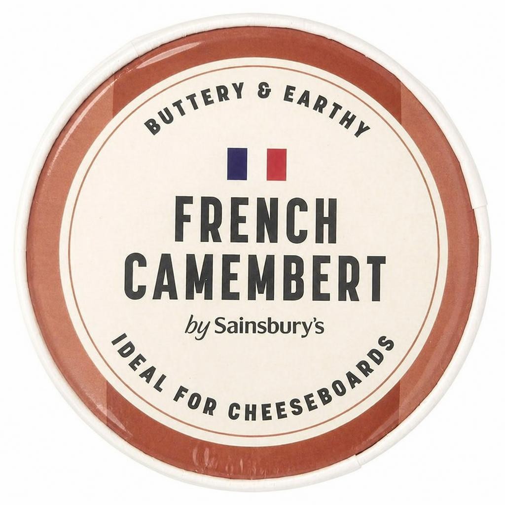 Sainsbury's French Camembert Cheese Whole 250g