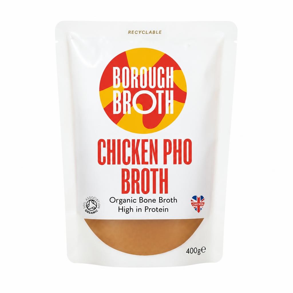 Borough Broth Chicken Pho Organic Bone Broth 400g