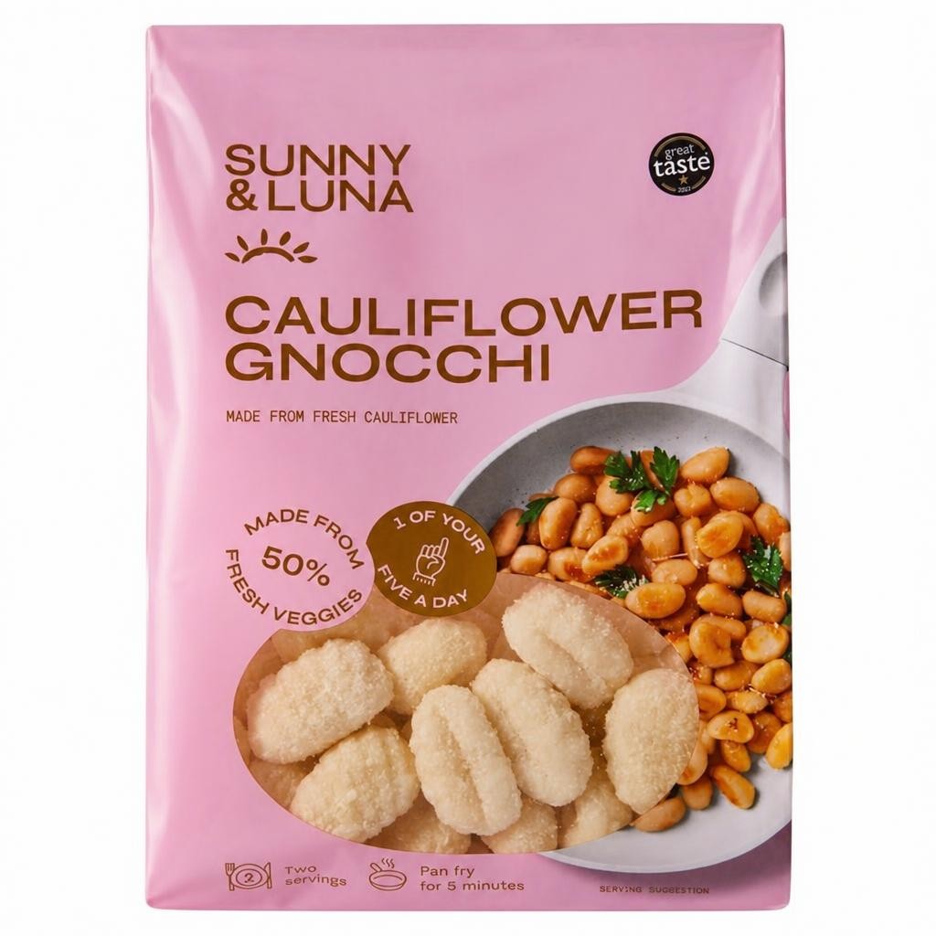 Sunny & Luna Cauliflower Gnocchi 350g