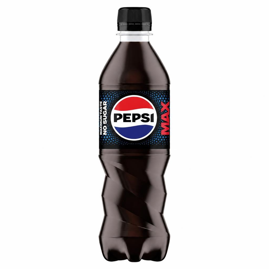 Pepsi Max No Sugar Cola Bottle 500ml