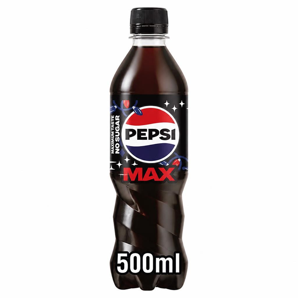 Pepsi Max No Sugar Cola Bottle 500ml