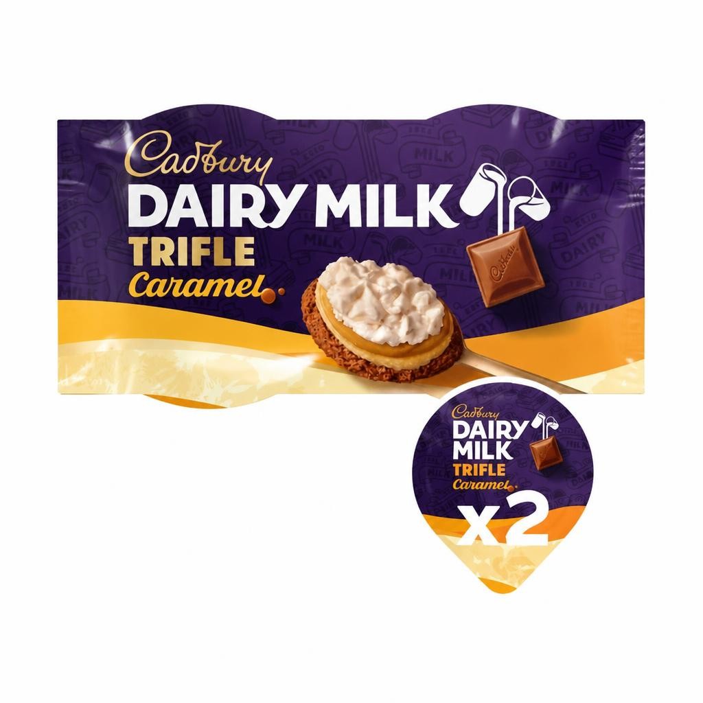 Cadbury Dairy Milk Caramel Trifle 2x90g