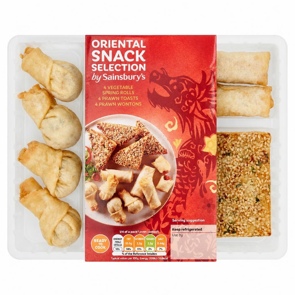 Sainsbury's Oriental Snack Selection 234g