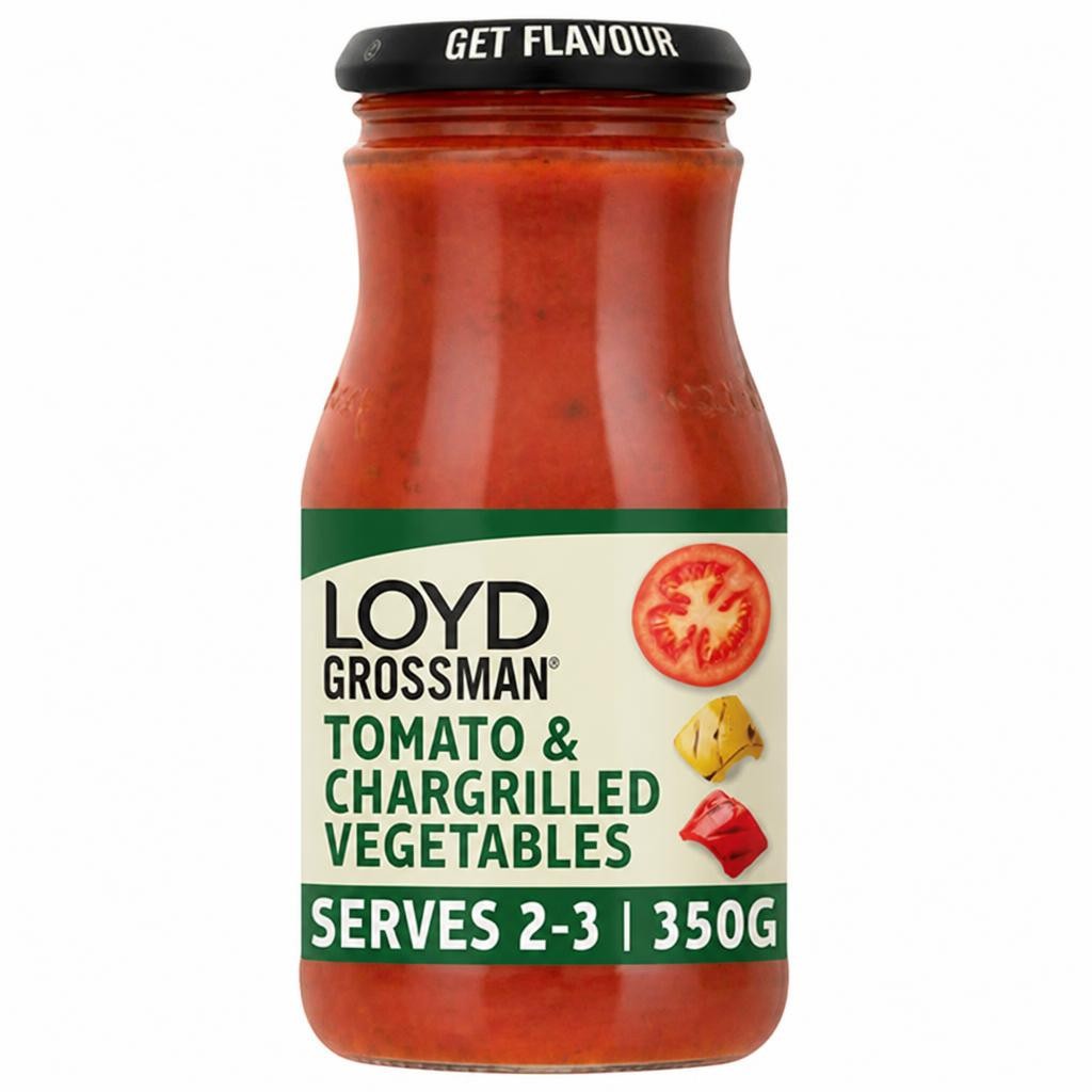 Loyd Grossman Pasta Sauce, Chargrilled Vegetable 350g