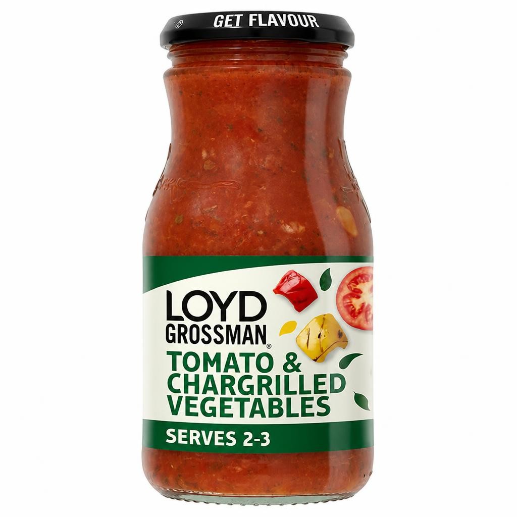 Loyd Grossman Pasta Sauce, Chargrilled Vegetable 350g
