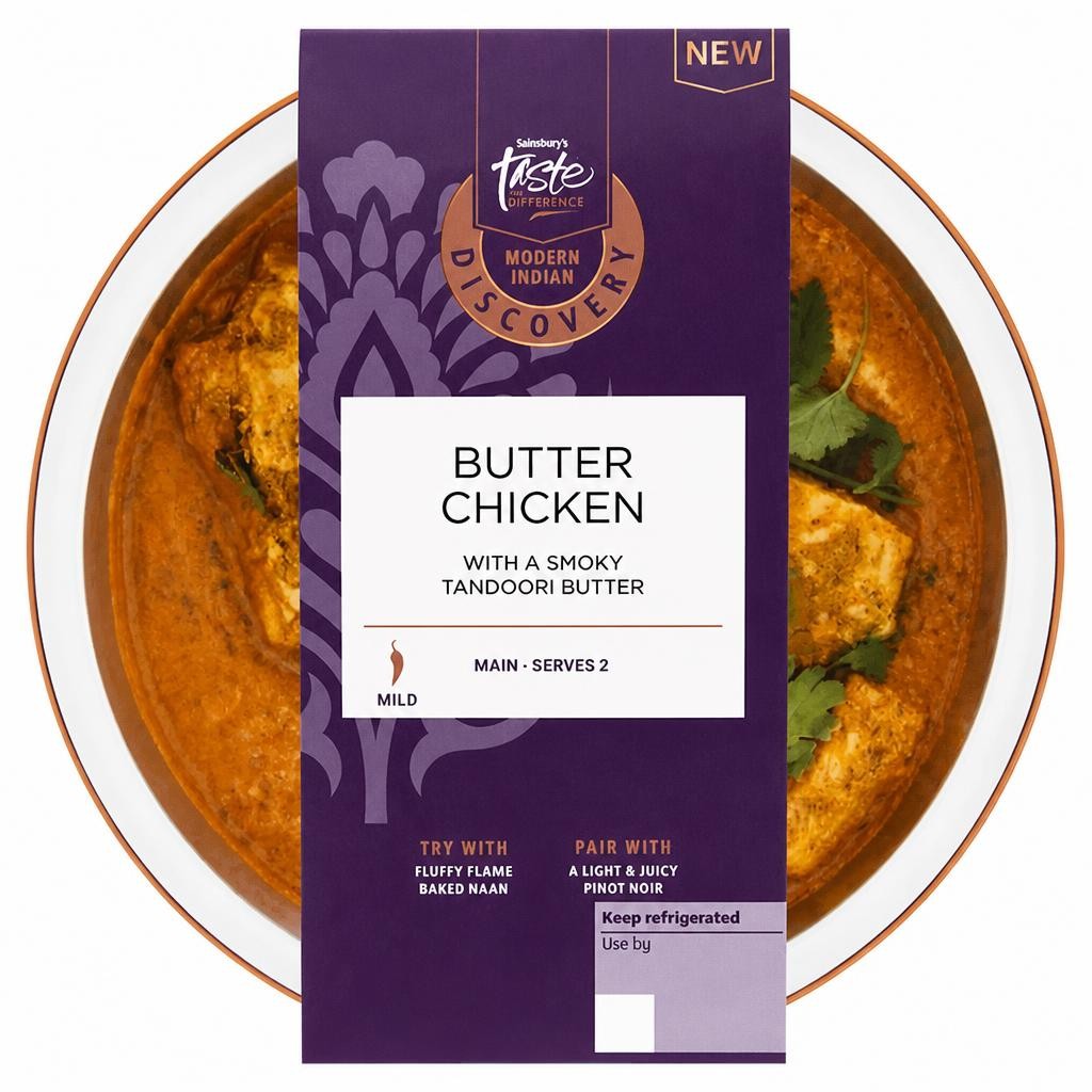 Sainsbury's Discovery 400g Butter Chicken, Taste the Difference