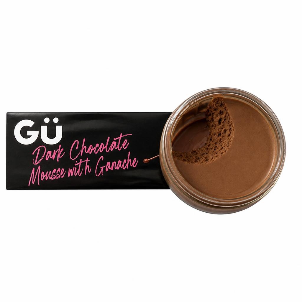 Gü Dark Chocolate Mousse with Ganache Desserts 2 x 70g
