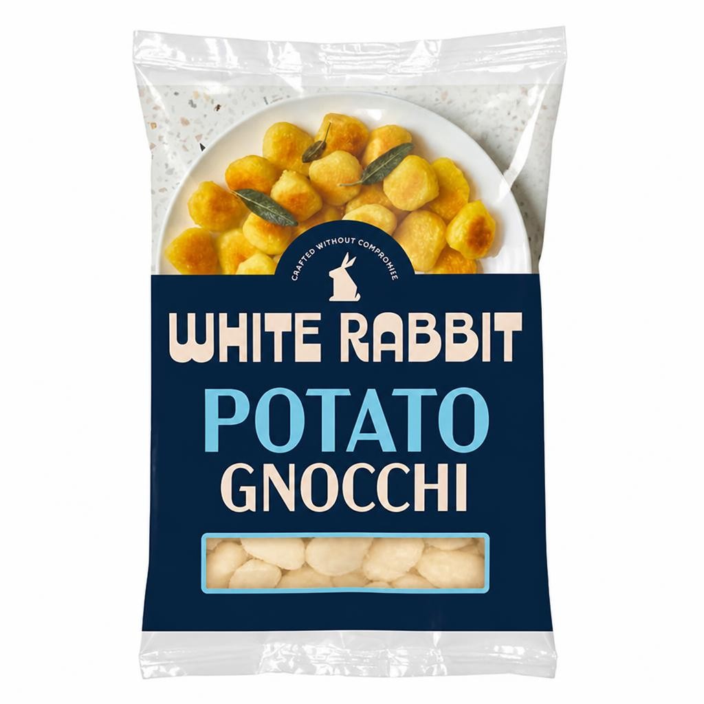 White Rabbit 350g Classic Fresh Potato Gluten Free Gnocchi