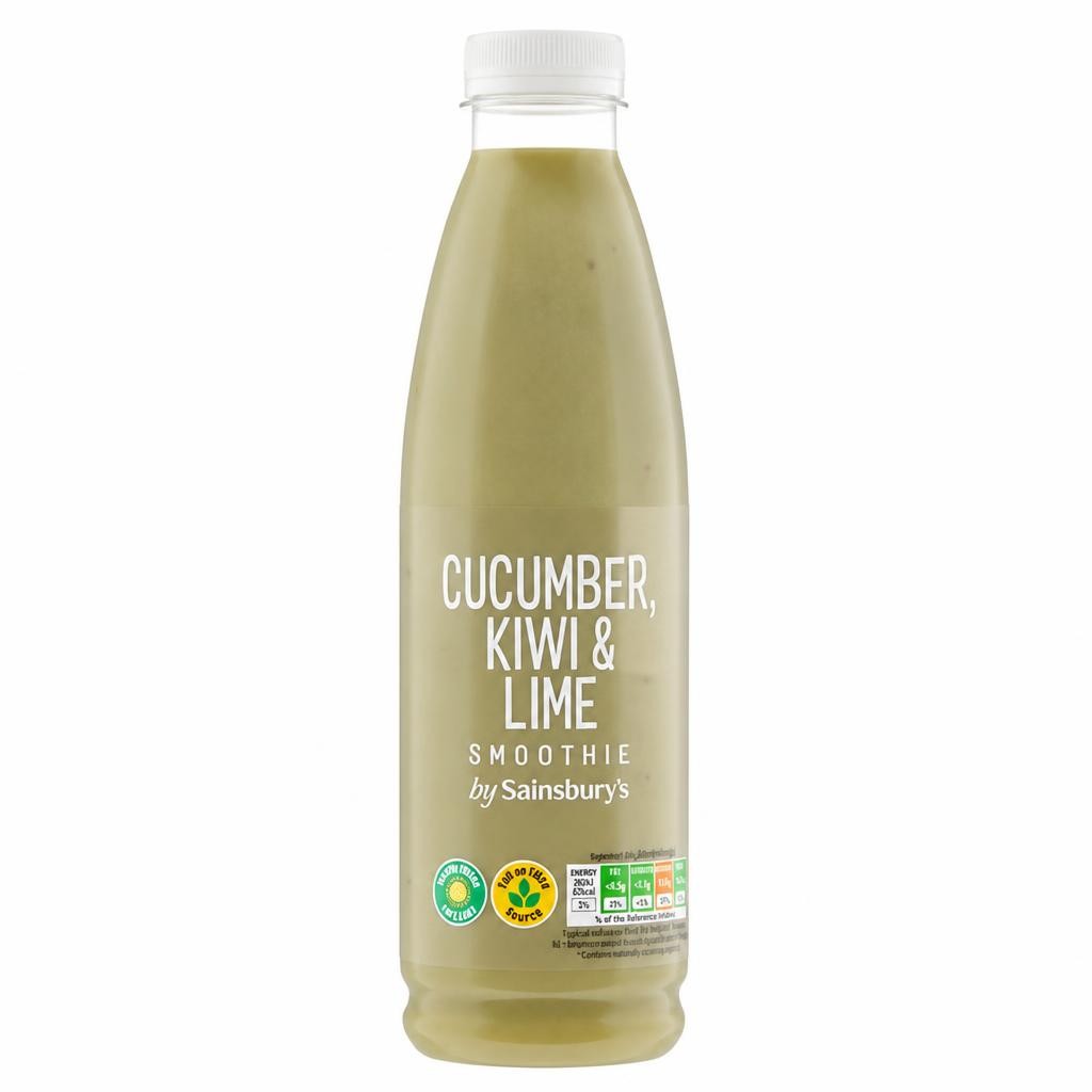 Sainsbury's Cucumber, Kiwi & Lime Smoothie 750ml