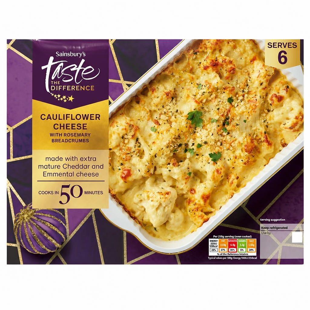 Sainsbury's Cauliflower Cheese, Taste the Difference 1.25kg