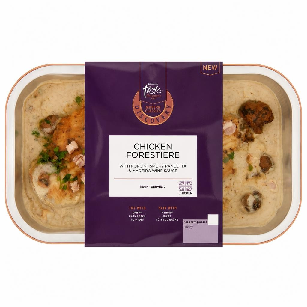 Sainsbury's Discovery 500g Chicken Forestiere, Taste the Difference