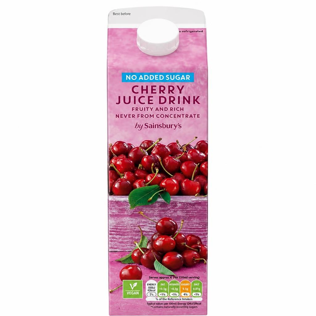 Sainsbury's Cherry Juice Drink 1L
