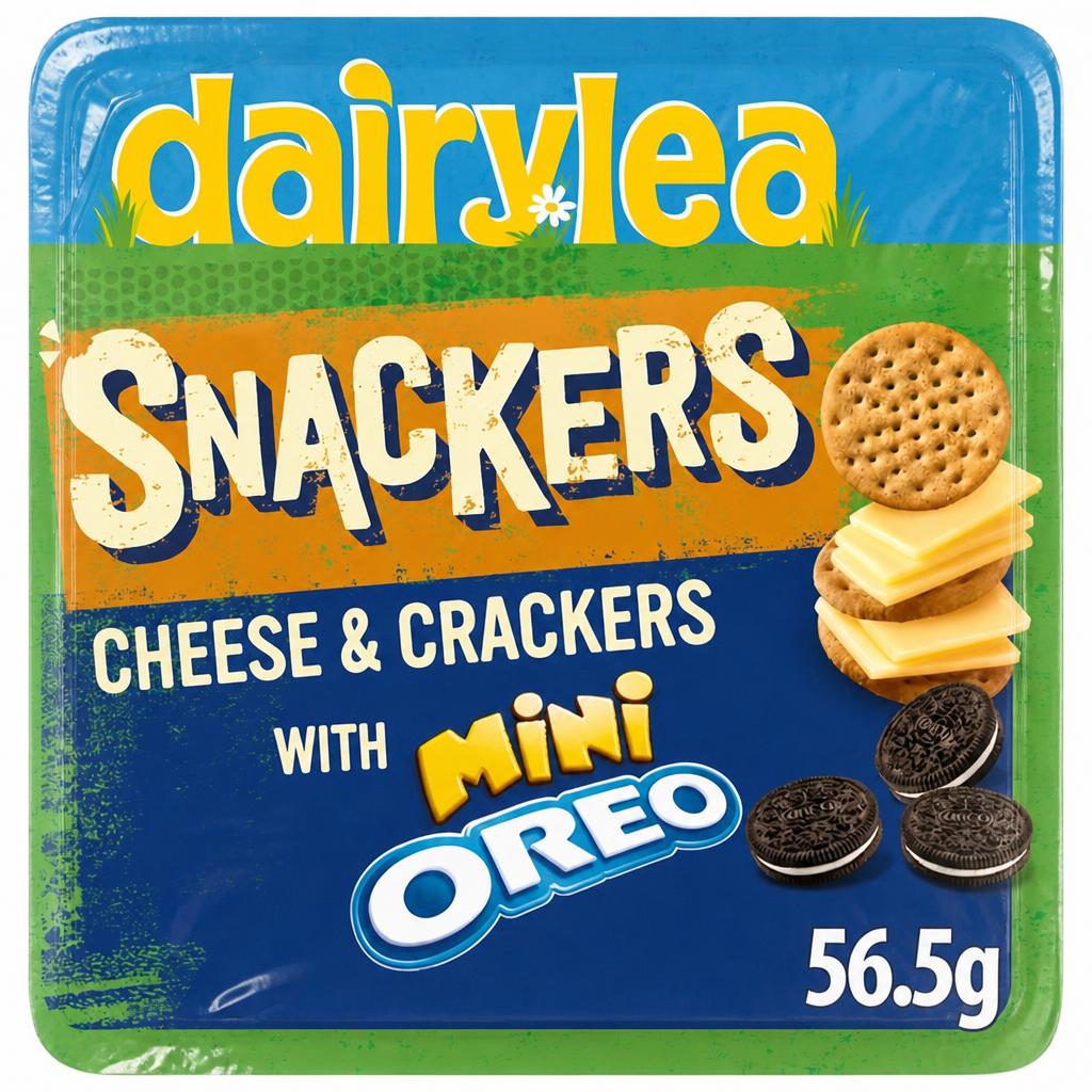 Dairylea Snackers Cheese & Crackers with Mini Oreo 56.5 g