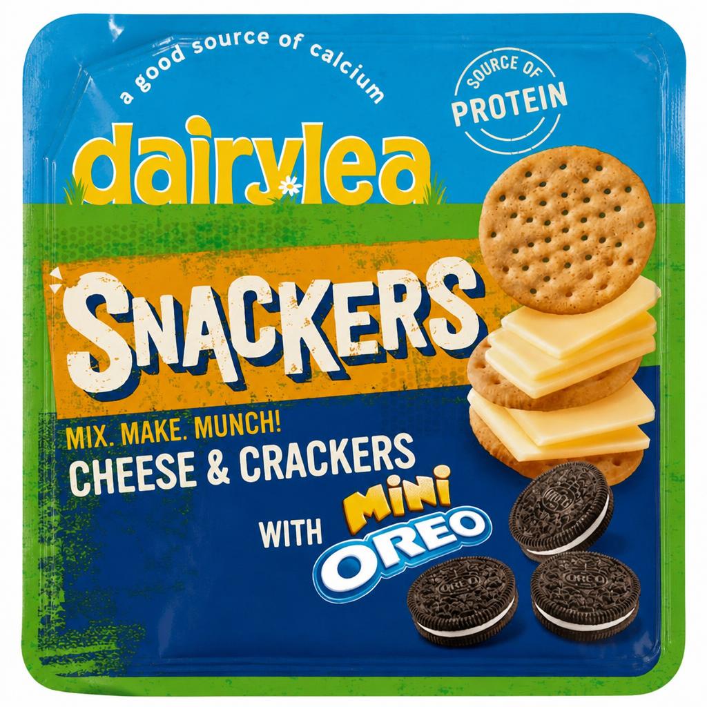 Dairylea Snackers Cheese & Crackers with Mini Oreo 56.5 g