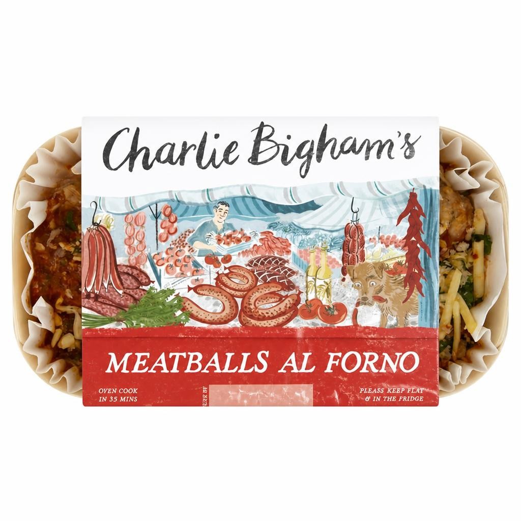 Charlie Bigham's Meatballs Al Forno 650g (Serves 2)
