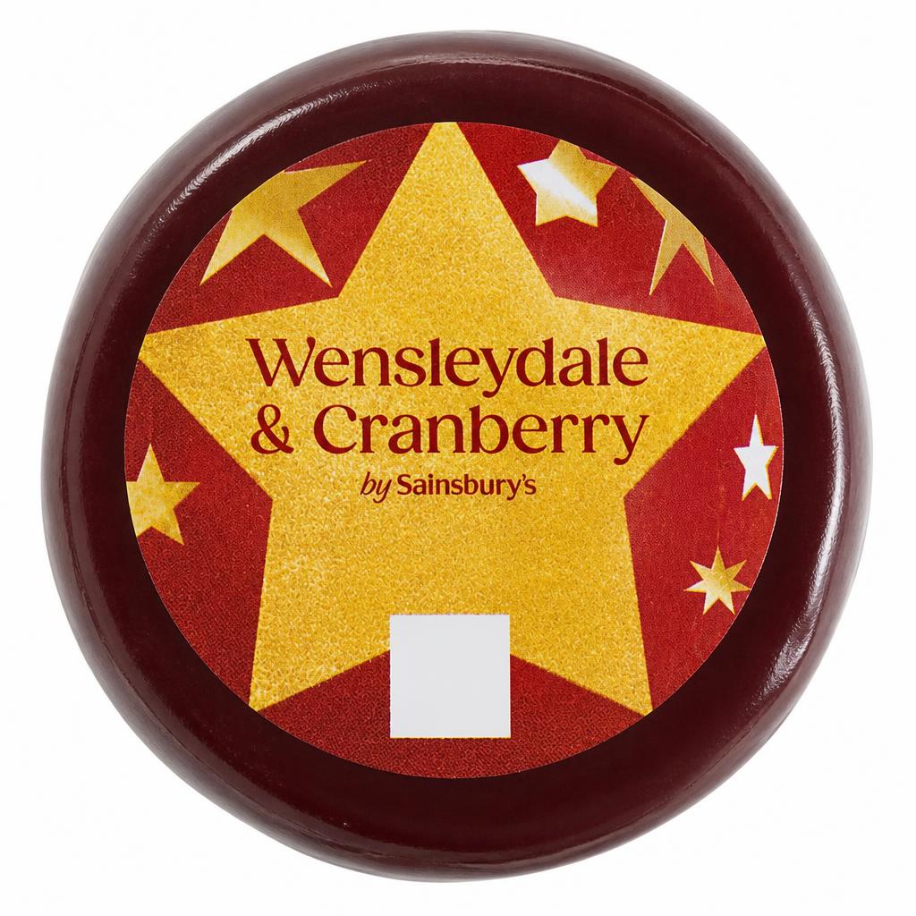 Sainsbury's Wensleydale & Cranberry Truckle 90g