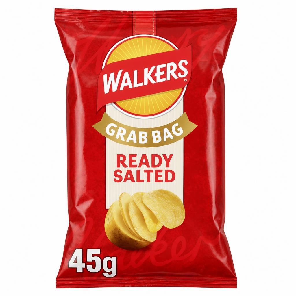 Walkers Ready Salted Crisps 45g