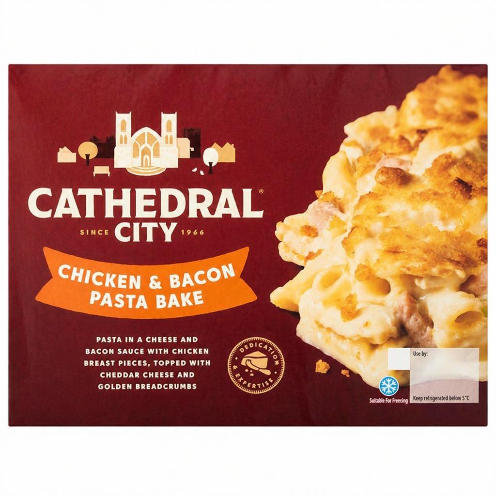 Cathedral City Chicken & Bacon Pasta Bake Meal For One 400g