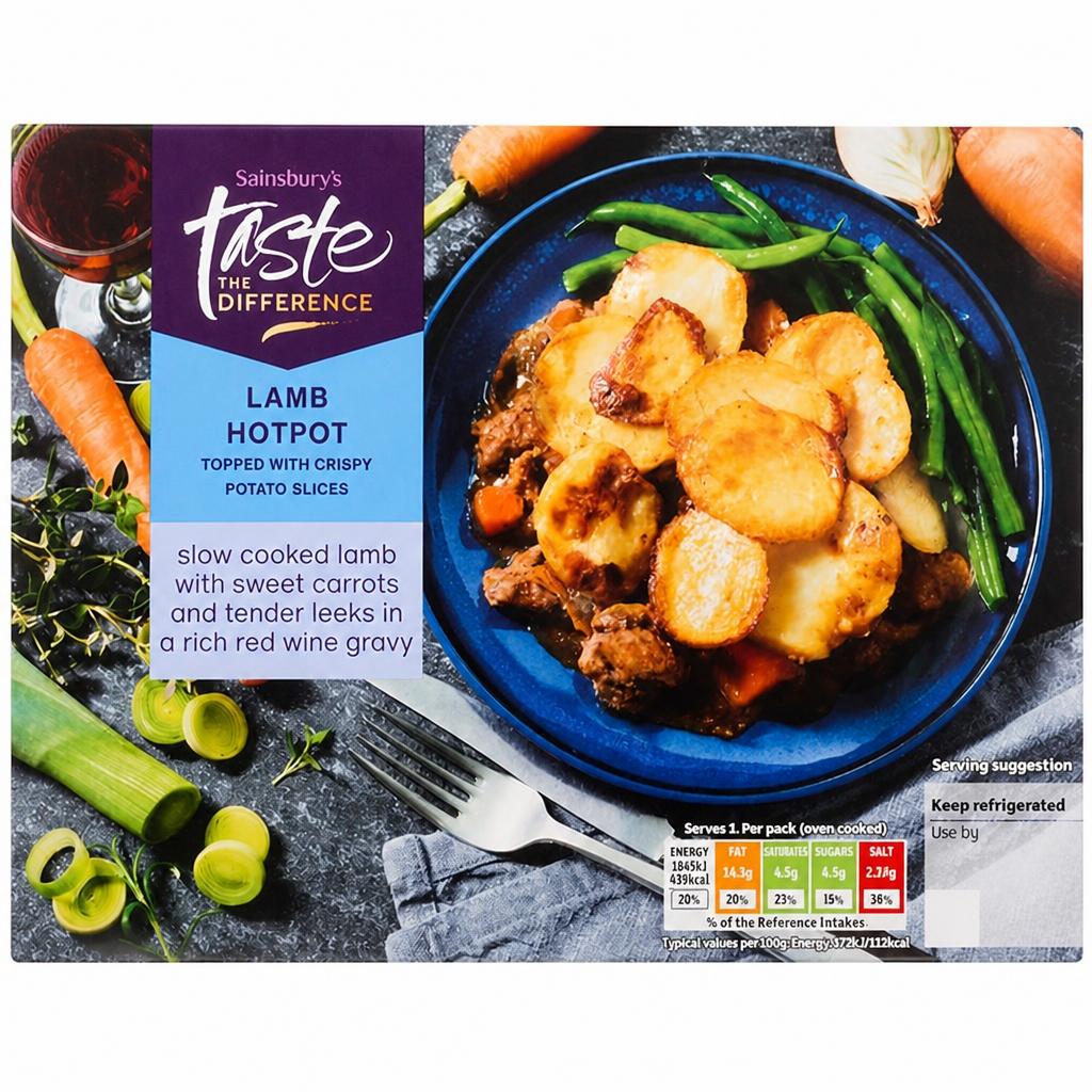 Sainsbury's Lamb Hotpot, Taste the Difference (Serves 1) 400g