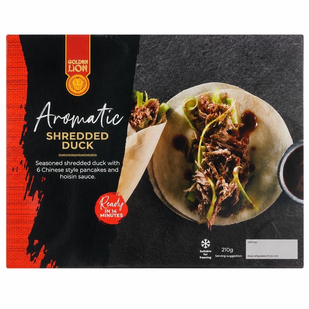 Golden Lion Aromatic Shredded Duck 210g