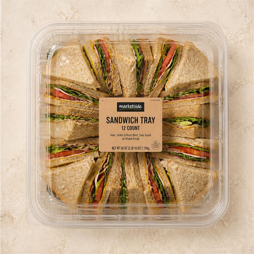 Sainsbury's Luxury Sandwich Platter, Taste the Difference (16 Quarters)