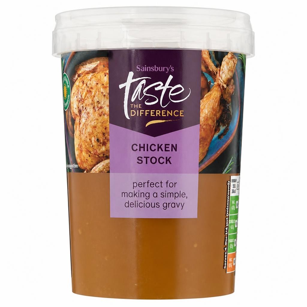Sainsbury's Chicken Stock, Taste the Difference 450g