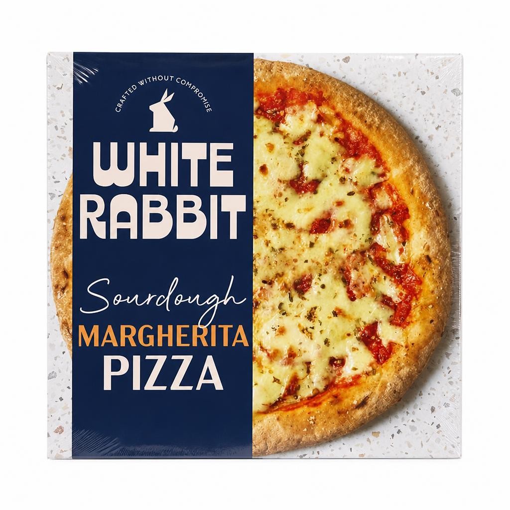 White Rabbit Gluten Free Sourdough Margherita Pizza 400g