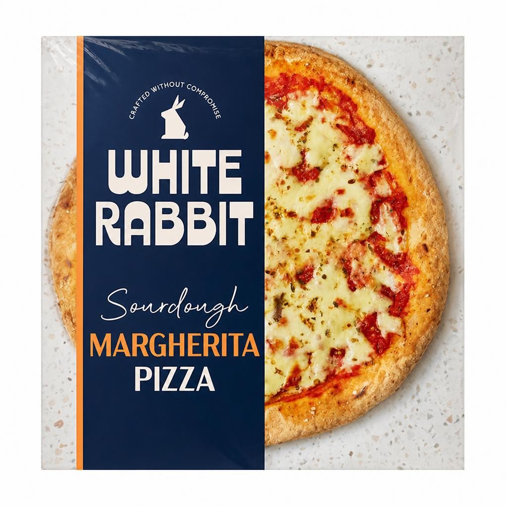 White Rabbit 400g Margherita Sourdough Gluten Free Pizza