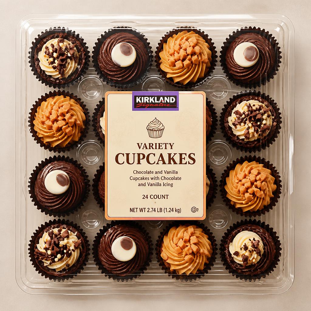 Sainsbury's 24 Piece Chocolate & Caramel Cupcake Selection, Taste the Difference
