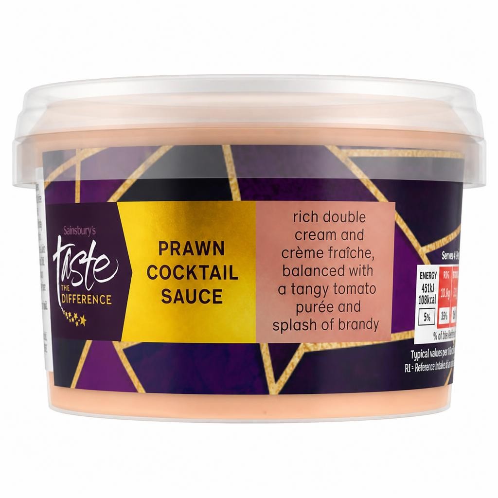 Sainsbury's Prawn Cocktail Sauce, Taste the Difference 200g (Serves 4)