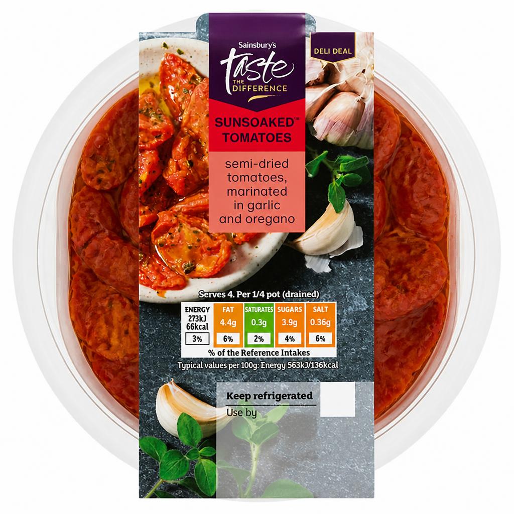 Sainsbury's Sunsoaked Tomatoes, Taste the Difference 230g