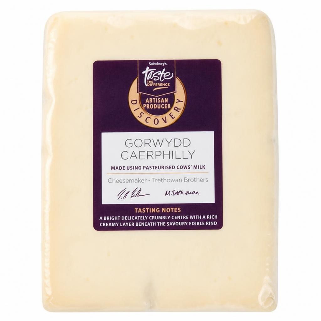 Sainsbury's Discovery 170g Gorwydd Caerphilly Cheese, Taste the Difference