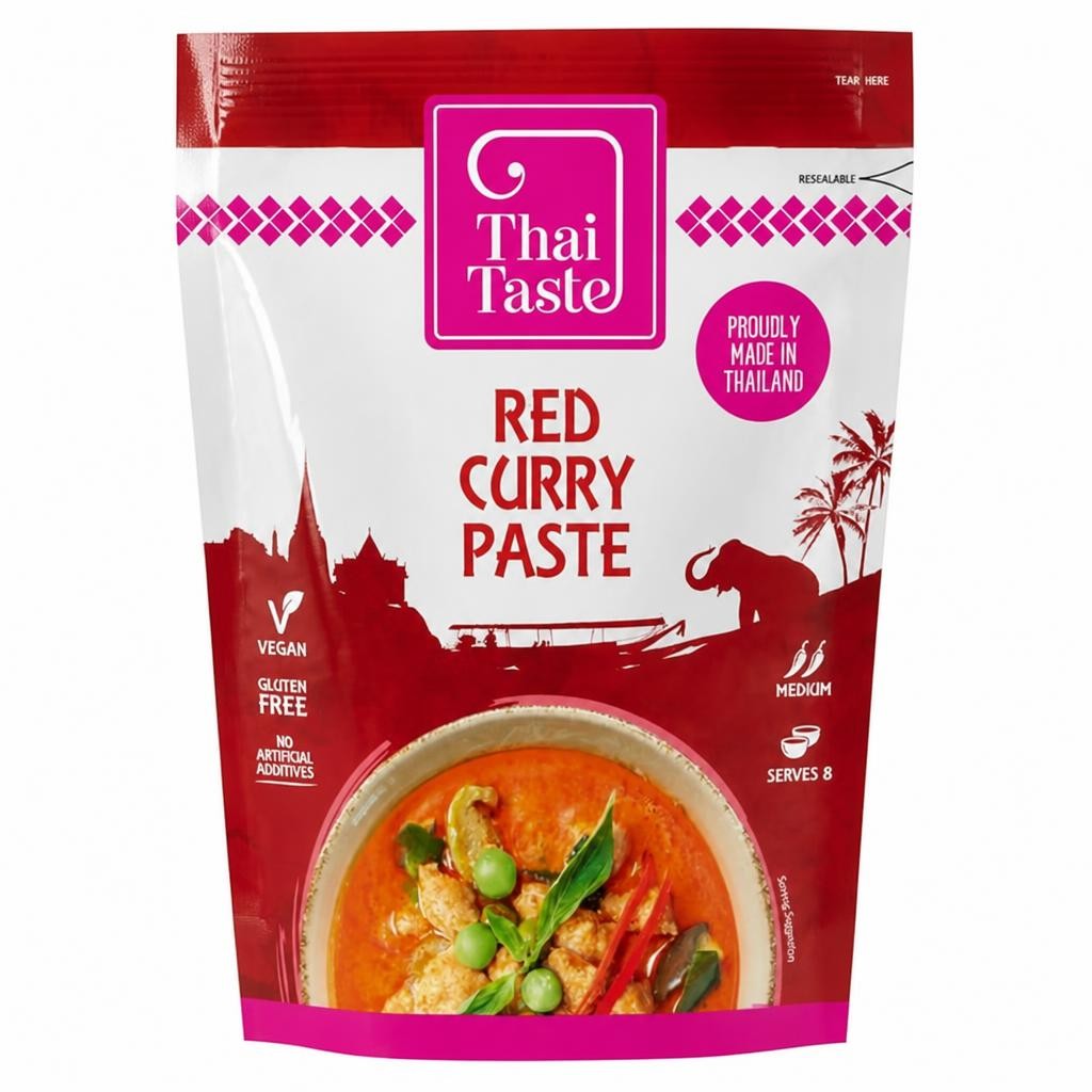 Thai Taste Red Curry Paste 200g