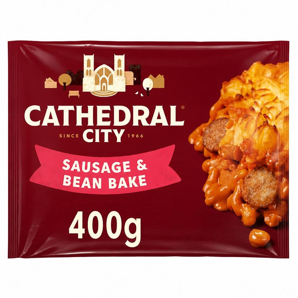 Cathedral City Sausage & Bean Bake Meal For One 400g