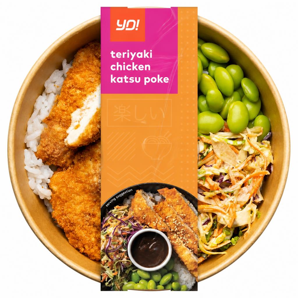 YO! 295g Teriyaki Chicken Katsu Poke