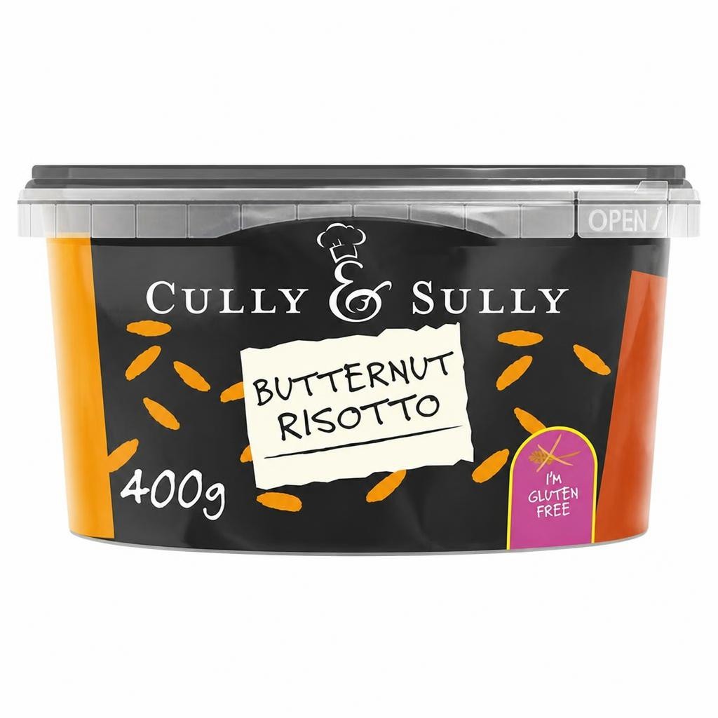 Cully & Sully Brilliant Butternut Risotto with Italian Cheese & Sage 400g