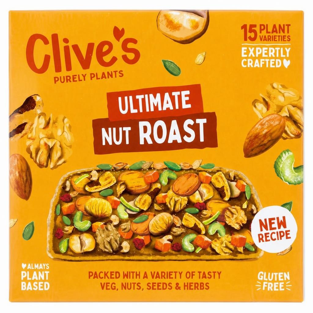 Clive's Purely Plants Ultimate Nut Roast 280g