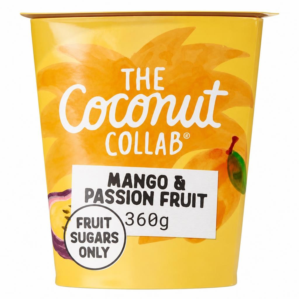 The Coconut Collab Mango & Passionfruit Coconut Yoghurt 350g