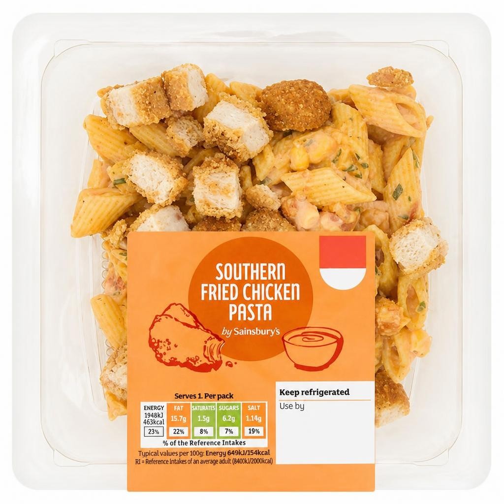 Sainsbury's 300g Southern Fried Chicken Pasta