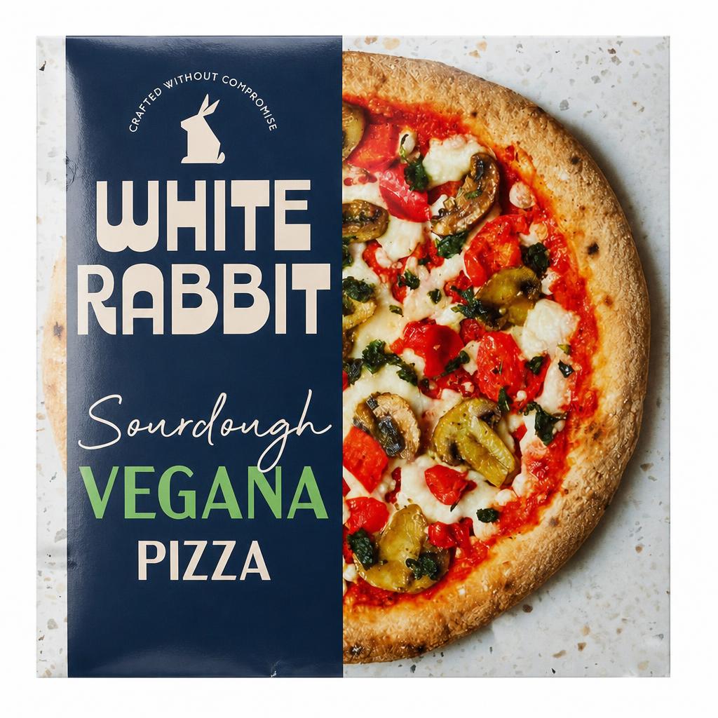 White Rabbit Gluten Free Sourdough Vegana Pizza 430g